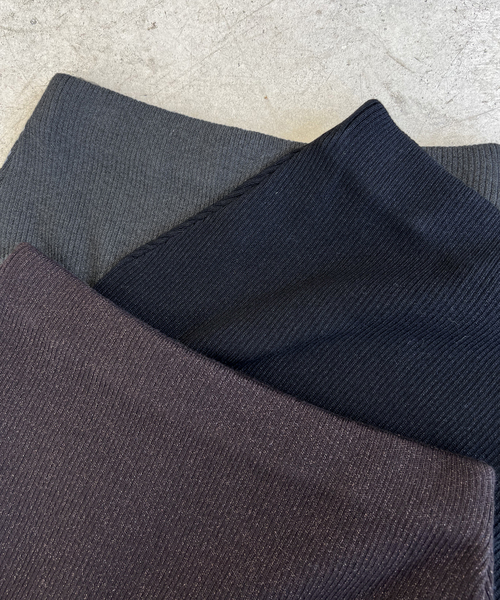 Spick & Span（スピックアンドスパン）の「≪追加≫ラメリブニットタイトスカート（スカート・レディース・ブラック/グレー・36/38）」の15枚目の写真