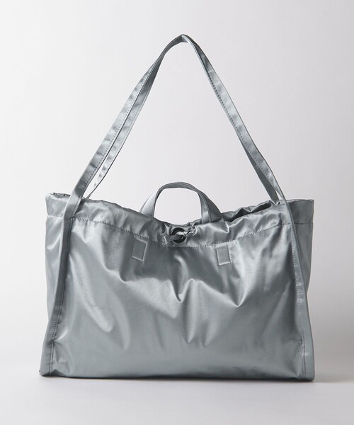 HVISK(ヴィスク)の「<HVISK>シャイニー TWILL ショルダーバッグ -2WAY-(ショルダーバッグ・レディース・ブラック/グレー・FREE)」の18枚目の写真