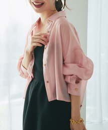 La boutique BonBon | シアークロップドシャツ(シャツ/ブラウス)