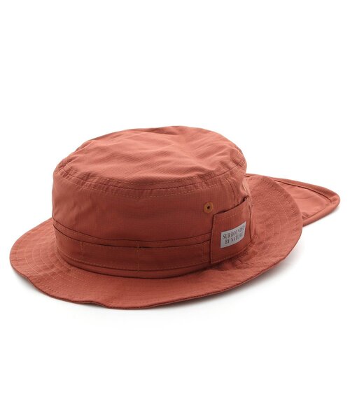 F.O.KIDS（エフオーキッズ）の「【保冷剤収納可・UVカット】OUT DOOR HAT（ハット・キッズ・カーキ/ブラウン/ブルー/チャコール・56/54/52/50）」の3枚目の写真