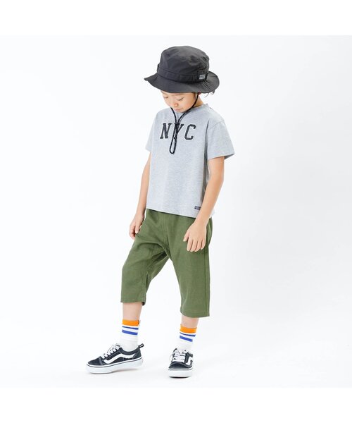 F.O.KIDS（エフオーキッズ）の「【保冷剤収納可・UVカット】OUT DOOR HAT（ハット・キッズ・カーキ/ブラウン/ブルー/チャコール・56/54/52/50）」の21枚目の写真