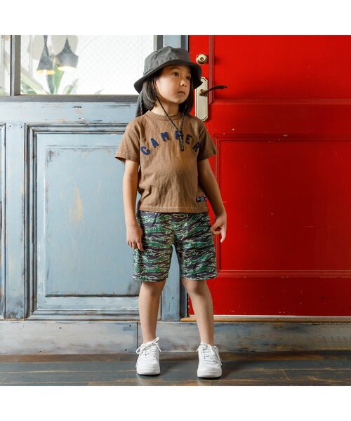 F.O.KIDS（エフオーキッズ）の「【保冷剤収納可・UVカット】OUT DOOR HAT（ハット・キッズ・カーキ/ブラウン/ブルー/チャコール・56/54/52/50）」の22枚目の写真