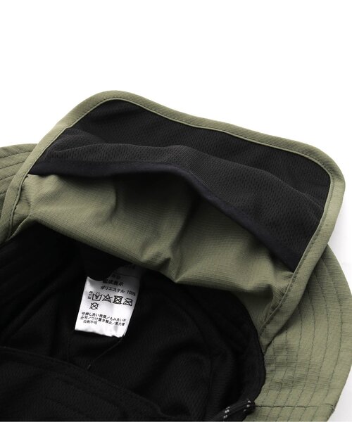 F.O.KIDS（エフオーキッズ）の「【保冷剤収納可・UVカット】OUT DOOR HAT（ハット・キッズ・カーキ/ブラウン/ブルー/チャコール・56/54/52/50）」の6枚目の写真