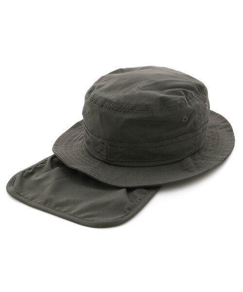 F.O.KIDS（エフオーキッズ）の「【保冷剤収納可・UVカット】OUT DOOR HAT（ハット・キッズ・カーキ/ブラウン/ブルー/チャコール・56/54/52/50）」の14枚目の写真