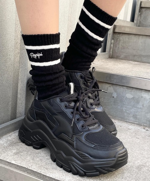 repipi armario(レピピ アルマリオ)の「キリカエダッドスニーカー(スニーカー・キッズ・ホワイト系その他2/マルチ/ブラック/ホワイト系その他3/ホワイト系その他・LARGE/MEDIUM/SMALL)」の5枚目の写真