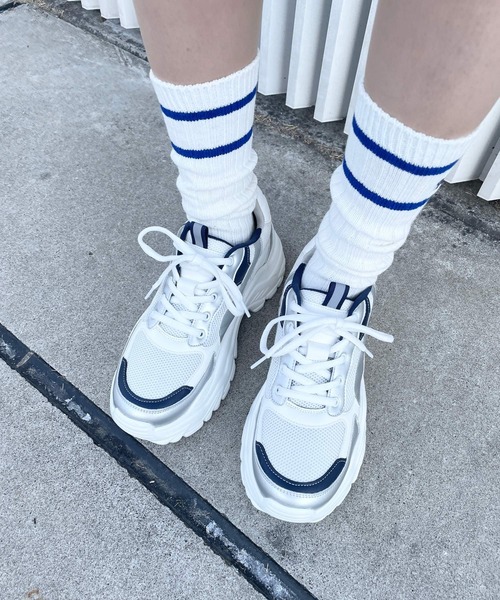 repipi armario(レピピ アルマリオ)の「キリカエダッドスニーカー(スニーカー・キッズ・ホワイト系その他2/マルチ/ブラック/ホワイト系その他3/ホワイト系その他・LARGE/MEDIUM/SMALL)」の12枚目の写真