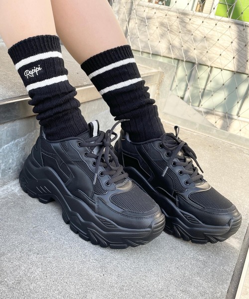 repipi armario(レピピ アルマリオ)の「キリカエダッドスニーカー(スニーカー・キッズ・ホワイト系その他2/マルチ/ブラック/ホワイト系その他3/ホワイト系その他・LARGE/MEDIUM/SMALL)」の13枚目の写真