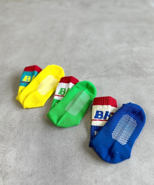 MARKEY'S（マーキーズ）の「【BOKU HA TANOSII】BHTロゴソックス/16-18cm（ソックス/靴下・キッズ・イエロー/ブルー/グリーン・16-18cm）」の8枚目の写真