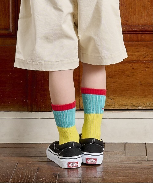 MARKEY'S（マーキーズ）の「【BOKU HA TANOSII】BHTロゴソックス/16-18cm（ソックス/靴下・キッズ・イエロー/ブルー/グリーン・16-18cm）」の6枚目の写真