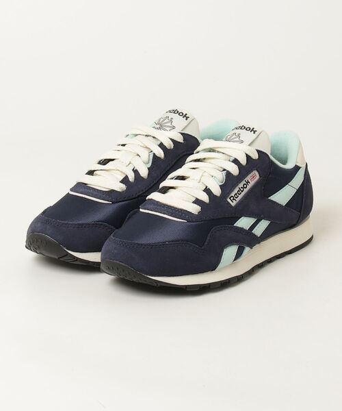 Reebok（リーボック）の「クラシックナイロン / CLASSIC NYLON（スニーカー・メンズ・ベージュ系その他/グレー/ブラック/ベージュ/カーキ/ブラウン/バーガンディー/ホワイト/ブラック系その他/グレー系その他/ブラック×ホワイト/グレー系その他2/ライトブルー/ネイビー・22.5cm/23.0cm/23.5cm/24.5cm/24.0cm/25.0cm/25.5cm/26.0cm/26.5cm/27.0cm/27.5cm/28.0cm/28.5cm/29.0cm/30.0cm）」の13枚目の写真