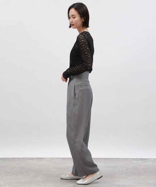 LAKOLE(ラコレ)の「イ-ジ-ラップパンツ / 111317(その他パンツ・レディース・ブラック/グレー/アイボリー・SMALL/MEDIUM)」の15枚目の写真