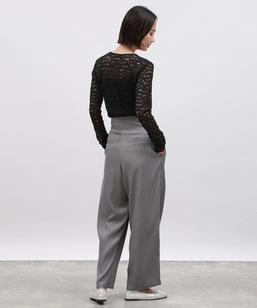 LAKOLE(ラコレ)の「イ-ジ-ラップパンツ / 111317(その他パンツ・レディース・ブラック/グレー/アイボリー・SMALL/MEDIUM)」の16枚目の写真