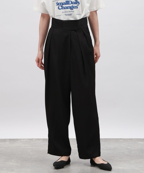 LAKOLE(ラコレ)の「イ-ジ-ラップパンツ / 111317(その他パンツ・レディース・ブラック/グレー/アイボリー・SMALL/MEDIUM)」の11枚目の写真