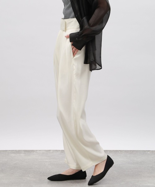 LAKOLE(ラコレ)の「イ-ジ-ラップパンツ / 111317(その他パンツ・レディース・ブラック/グレー/アイボリー・SMALL/MEDIUM)」の7枚目の写真