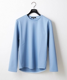 MICHEL KLEIN HOMME   （ミッシェルクランオム）の「ダブルフェイスクルーネックカットソー（Tシャツ/カットソー）」