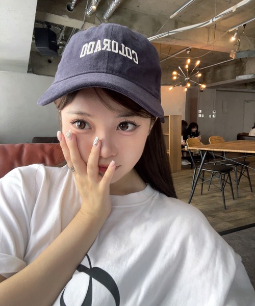 RiLi(リリ)の「ロゴキャップ【RL】(キャップ・レディース・ベージュ/ネイビー/ブラウン・FREE)」の10枚目の写真