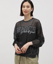 LAKOLE | シアーロゴニットプルオーバー / 111314(ニット/セーター)