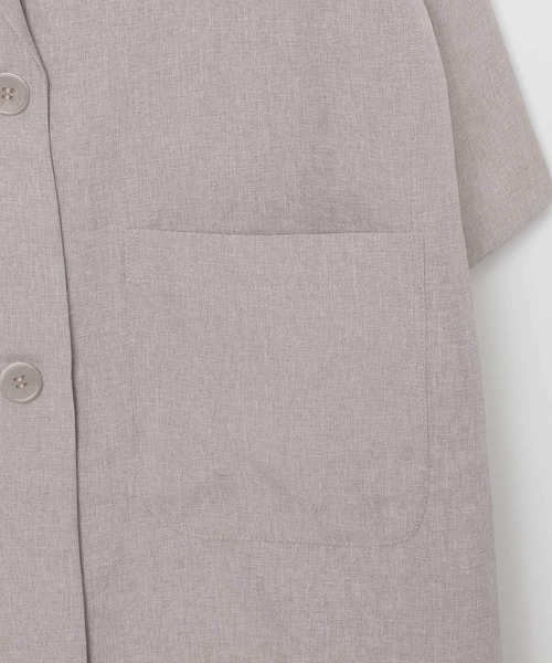 GLOBAL WORK（グローバルワーク）の「イージーケアSETUP/AND YUA ANY/107971（セットアップ・キッズ・グレイッシュベージュ/チャコール・150cm/160cm）」の20枚目の写真