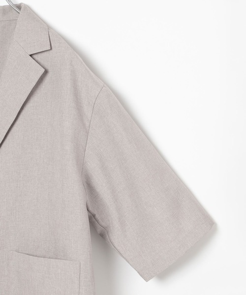 GLOBAL WORK（グローバルワーク）の「イージーケアSETUP/AND YUA ANY/107971（セットアップ・キッズ・グレイッシュベージュ/チャコール・150cm/160cm）」の19枚目の写真