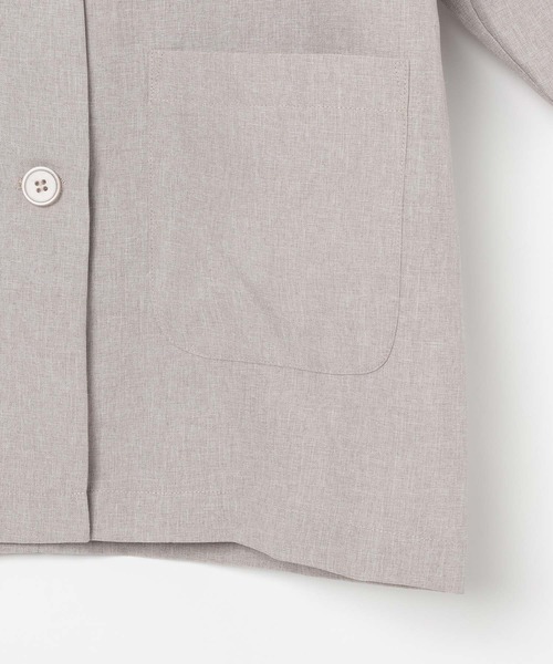 GLOBAL WORK（グローバルワーク）の「イージーケアSETUP/AND YUA ANY/107971（セットアップ・キッズ・グレイッシュベージュ/チャコール・150cm/160cm）」の3枚目の写真