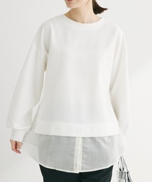 前後2wayシアードッキングチュニック