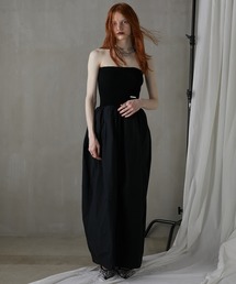 PRANK PROJECT | 【24SUMMER PRE ORDER】ニットコンビベアドレス / Knit Combi Bare Dress(ドレス)