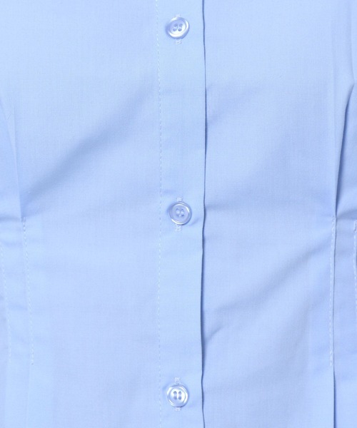 3.3 Field Trip （3.3フィールドトリップ）の「3.3 Field Trip／タックポイントシャツ　2105735（シャツ/ブラウス・レディース・ホワイト/ブルー・FREE）」の3枚目の写真