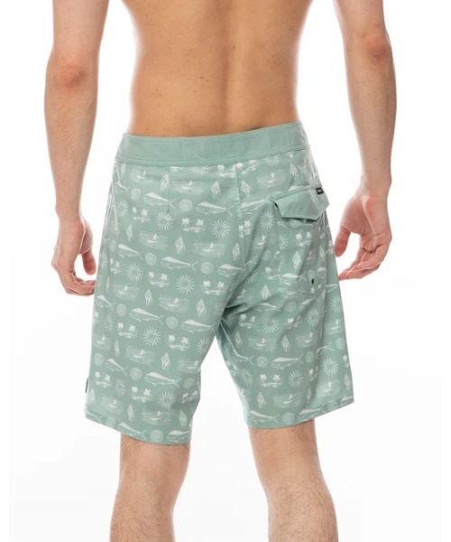 RVCA（ルーカ）の「RVCA メンズ 【HAWAII】 DORADO HEMP STRETCH ボードショーツ/サーフトランクス 【2024年春夏モデル】/ルーカサーフトランクス・ボードショーツ(水着)（水着・メンズ・ミント・34inch/32inch/30inch/28inch）」の3枚目の写真