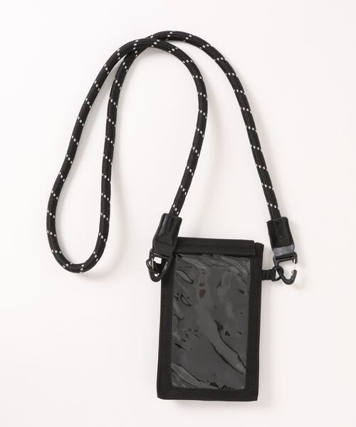 KiU(キウ)の「KiU/キウ 600D WR PHONE POUCH(スマホグッズ・レディース・レオパード/その他5/その他1/ブラック・FREE)」の5枚目の写真