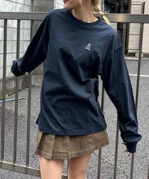 ALAND | 【UNISEX】ALAND /ワッペンロゴロンTシャツ 2113055(Tシャツ/カットソー)