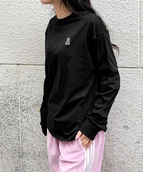 ALAND（エーランド）の「【UNISEX】ALAND ／ワッペンロゴロンＴシャツ  2113055（Tシャツ/カットソー・レディース・ホワイト/ブラック/ネイビー・LARGE/MEDIUM）」の7枚目の写真