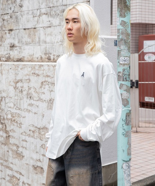 ALAND（エーランド）の「【UNISEX】ALAND ／ワッペンロゴロンＴシャツ  2113055（Tシャツ/カットソー・レディース・ホワイト/ブラック/ネイビー・LARGE/MEDIUM）」の14枚目の写真