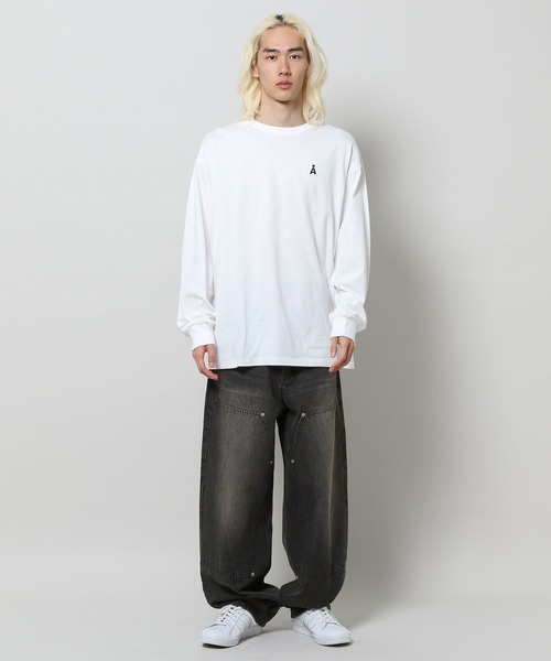 ALAND（エーランド）の「【UNISEX】ALAND ／ワッペンロゴロンＴシャツ  2113055（Tシャツ/カットソー・レディース・ホワイト/ブラック/ネイビー・LARGE/MEDIUM）」の15枚目の写真