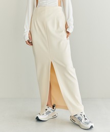 THINGS THAT MATTER | SCUBA JERSEY NARROW MAXI SKIRT / スキューバジャージナローマキシスカート(スカート)