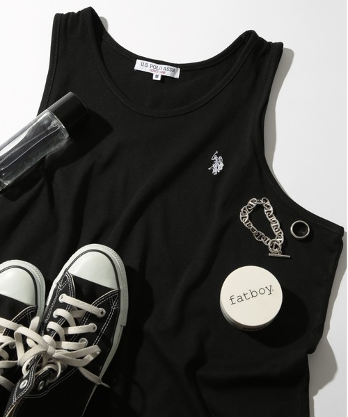 U.S. POLO ASSN.（ユーエスポロアッスン）の「【U.S. POLO ASSN.】ワンポイントポニー刺繍タンクトップ PLM41234TT（タンクトップ・メンズ・ブラック/グレー/ホワイト/グリーン/ブラウン/ネイビー/ワイン・S/M/L/XL）」の9枚目の写真