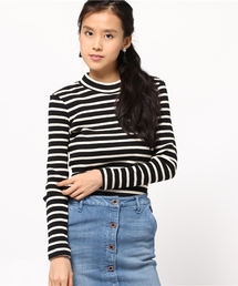 ROSE BUD | LCTT-15217 HI/N L/S-T(Tシャツ/カットソー)