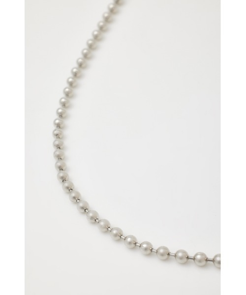 LAGUA GEM(ラグアジェム)の「BEADS RIBBON ネックレス(ネックレス・レディース・ブラック/クリア・FREE)」の11枚目の写真