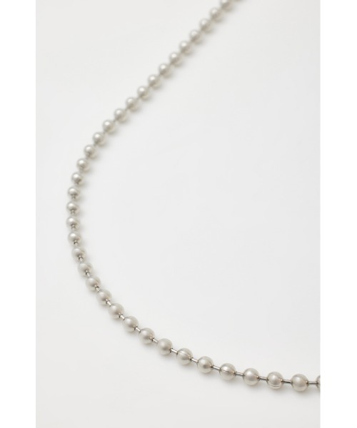 LAGUA GEM(ラグアジェム)の「BEADS RIBBON ネックレス(ネックレス・レディース・ブラック/クリア・FREE)」の6枚目の写真