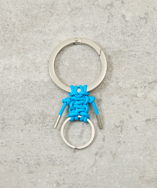 ITTI(イッチ)の「ITTI イッチ / CRISTY KNOTMAN RING ノットマンリング キーリング / ITTI-GOODS-062(キーホルダー・メンズ・グレイッシュベージュ/アイボリー/ブラック/タン/バーガンディー/オレンジ/イエロー/ブルー/レッド/カーキ/ブルー系その他・FREE)」の21枚目の写真