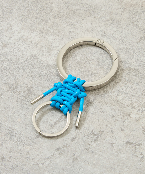 And A(アンドエー)の「ITTI イッチ / CRISTY KNOTMAN RING ノットマンリング キーリング / ITTI-GOODS-062(キーホルダー・メンズ・グレイッシュベージュ/アイボリー/ブラック/タン/バーガンディー/オレンジ/イエロー/ブルー/レッド/カーキ/ブルー系その他・FREE)」の21枚目の写真