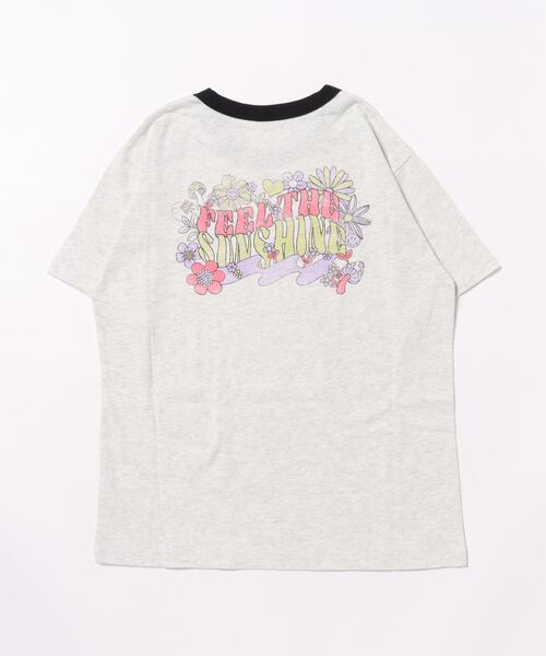 ROXY（ロキシー）の「MINI SMILE BONITA/ロキシーキッズ半袖Tシャツ（Tシャツ/カットソー・キッズ・グリーン/グレー/ホワイト・150/140/130/120）」の8枚目の写真