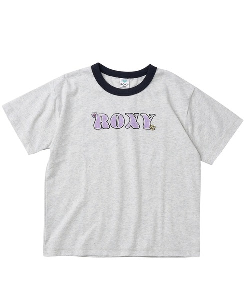 ROXY（ロキシー）の「MINI SMILE BONITA/ロキシーキッズ半袖Tシャツ（Tシャツ/カットソー・キッズ・グリーン/グレー/ホワイト・150/140/130/120）」の5枚目の写真