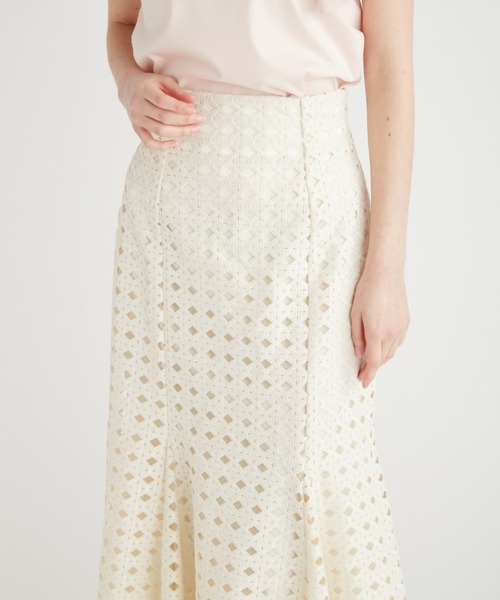 CELFORD（セルフォード）の「ツイストレースマーメイドスカート