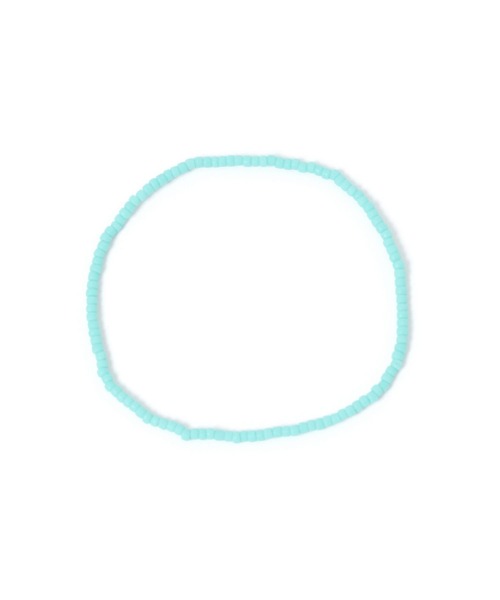 studio CLIP（スタディオクリップ）の「ビーズゴムブレス（ブレスレット・レディース・ホワイト/レッド/その他1/その他2/パープル/ライトブルー・FREE）」の3枚目の写真