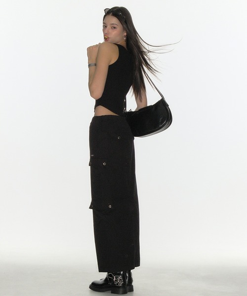 CRANK（クランク）の「【CRANK】CREW NECK SLEEVELESS TOP（タンク