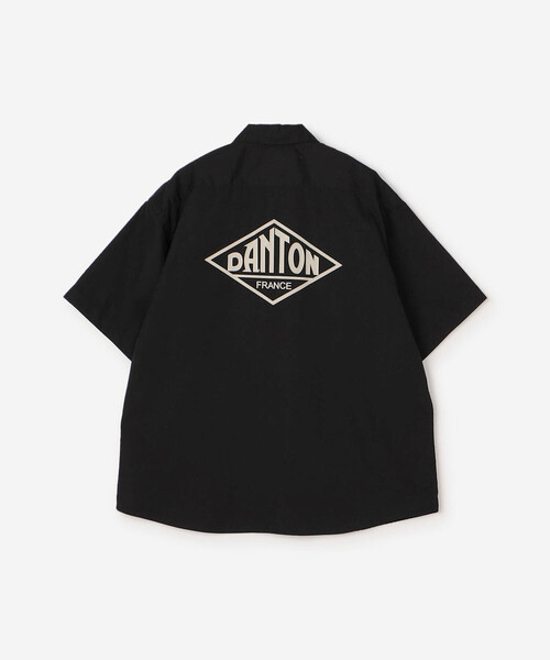 DANTON（ダントン）の「DANTON | バックロゴ 半袖ワークシャツ MEN