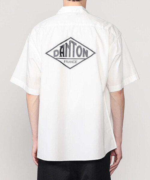 DANTON（ダントン）の「DANTON | バックロゴ 半袖ワークシャツ MEN