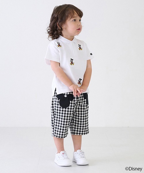 petit main(プティマイン)の「【Disney】ミッキー/ポロシャツ(ポロシャツ・キッズ・レッド/オフホワイト/ネイビー・120cm/130cm/100cm/110cm/80cm/90cm)」の15枚目の写真