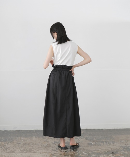 LIAN（リアン）の「ドロストドッキングワンピース（ワンピース・レディース・ブラック/ホワイト×グレー/ホワイト×ブラック・FREE）」の13枚目の写真