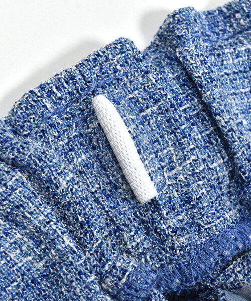 BeBe Petits Pois Vert（ベベプチポワヴェール）の「ツイードセットアップ(95~150cm)（セットアップ・キッズ・ブルー系その他/ブラック系その他・140cm/110cm/95cm/120cm/150cm/100cm/130cm）」の17枚目の写真